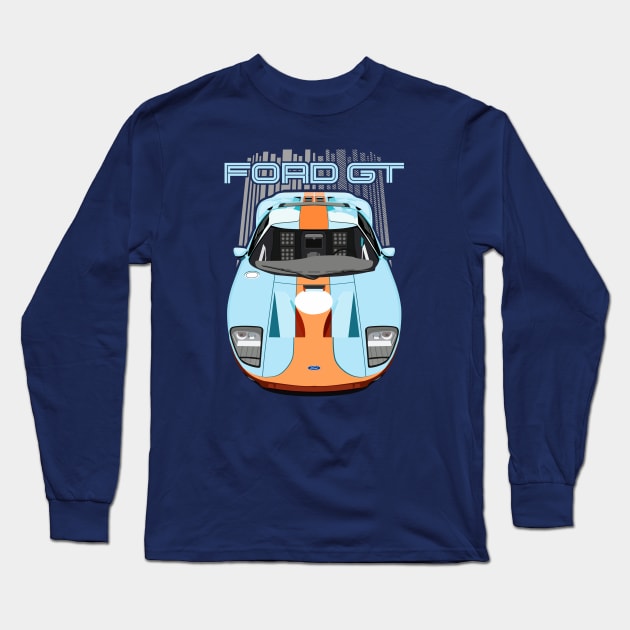 Ford GT-2005-2006-heritage Long Sleeve T-Shirt by V8social